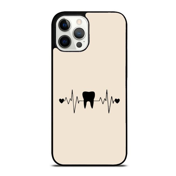 Accessories - Heart Beat Tooth Extraction Dental Dentist iPhone Case